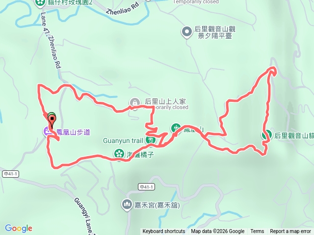后里觀音山+鳳凰山步道-2026/02/15