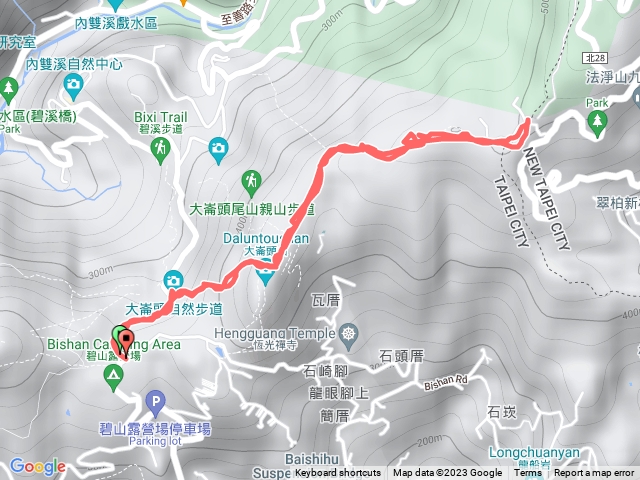 大崙頭山-碧山(折返)