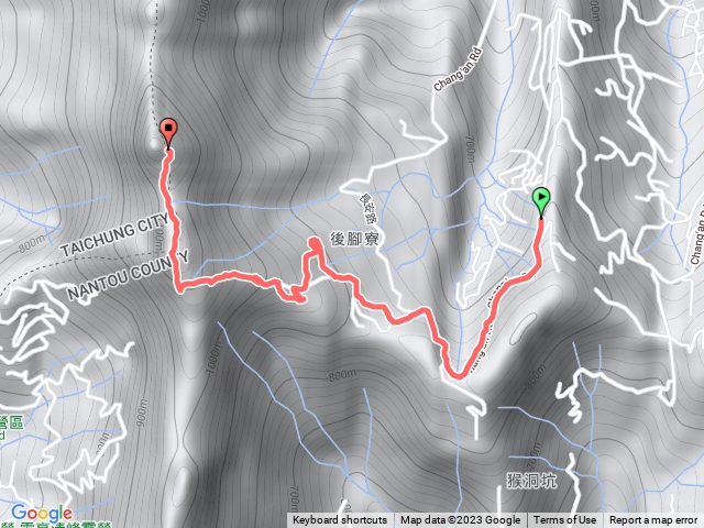 小百岳集起來大橫屏山步道202307161309
