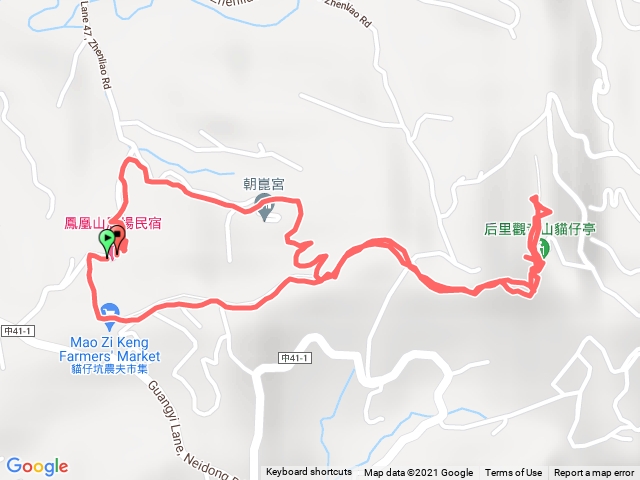 后里觀音山鳳凰山步道