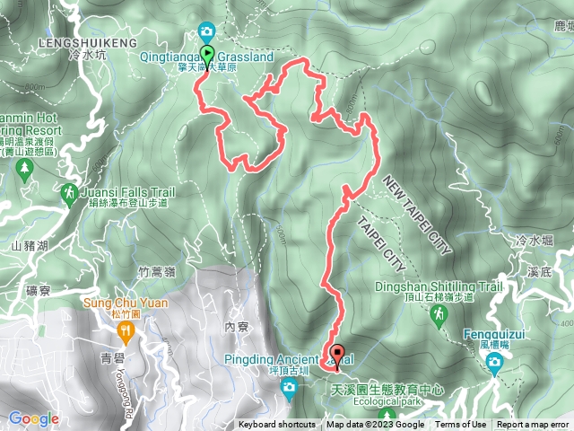 擎天崗過4番厝6山頭7草原到頂山