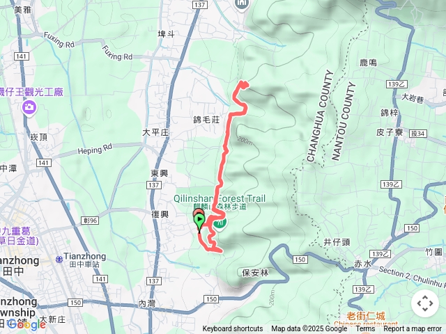 贊天宮-長青步道-17.8k-五峰小平台泡茶-原路回