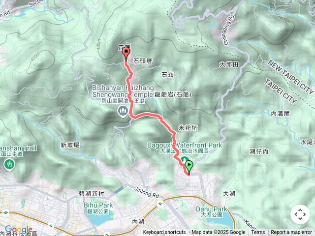 大溝溪－圓覺寺－碧山許願步道