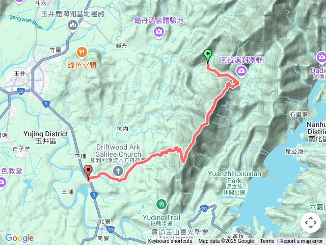 台南龜丹鐵谷山宮走糖子恩連峰出加利利至三浦