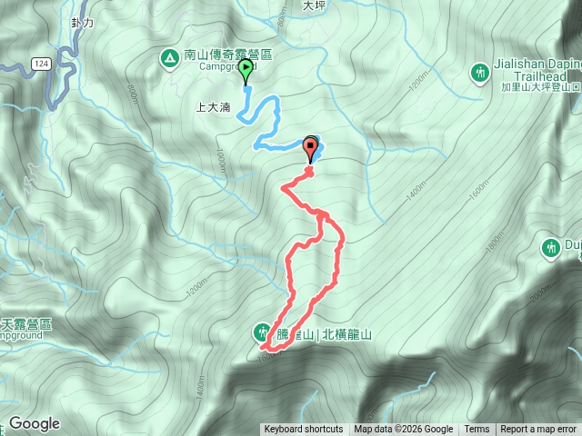 大湳林道上騰龍山｜東龍山分遣所｜西加里分遣所O性別預覽圖