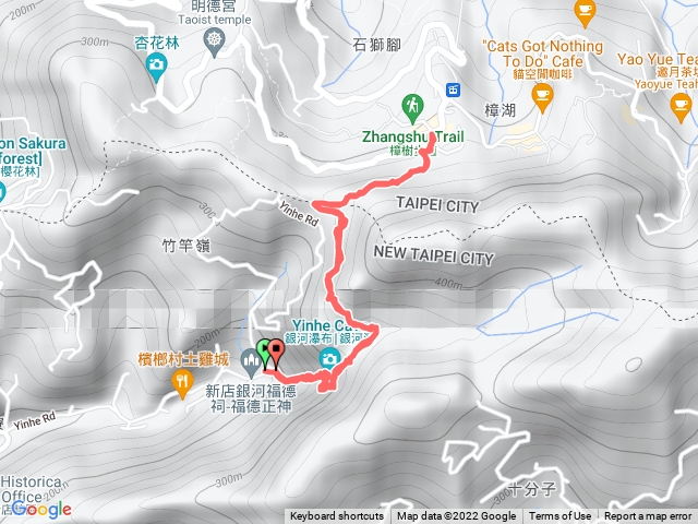 銀河洞越嶺貓空