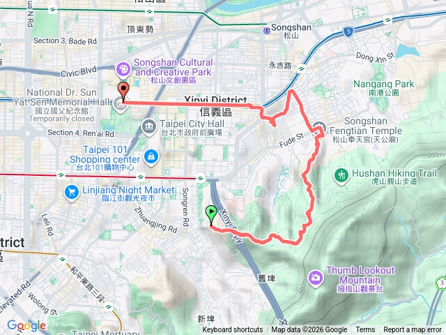 四獸山連走步道預覽圖