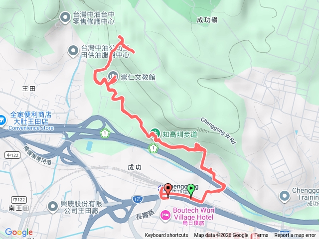 2026-05-08：台中市 烏日區 --- 學田山預覽圖
