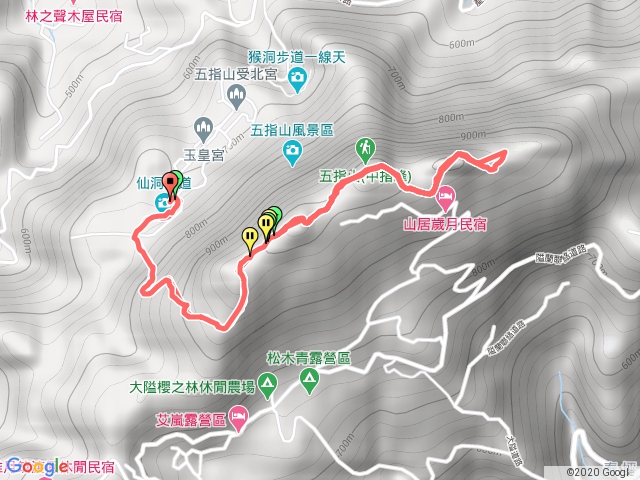 五指山（ 竹林禪院到小指峯）