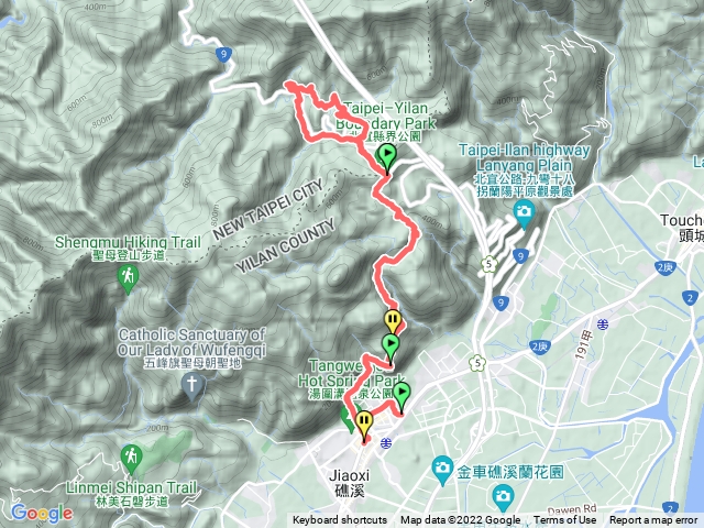 跑馬四堵古道O形