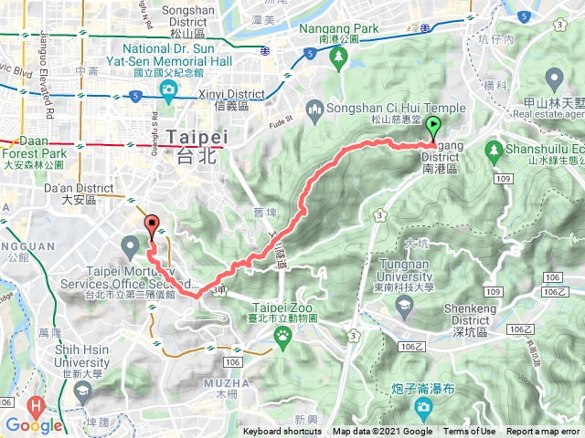 台北大縱走第六段