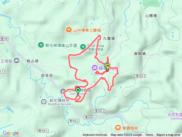 新化林場後山步道