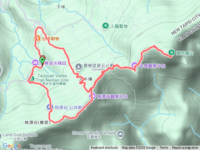 桃源谷道-內寮線