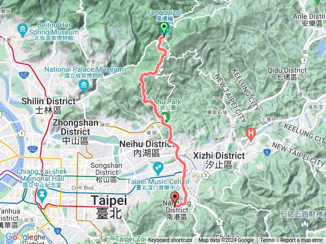 台北大縱走第三段