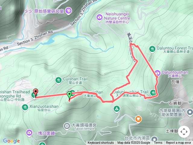 大崙頭尾山親山步道