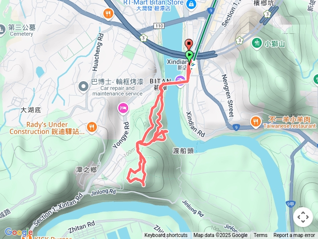 碧潭和美山-河岸賞景小品健行
