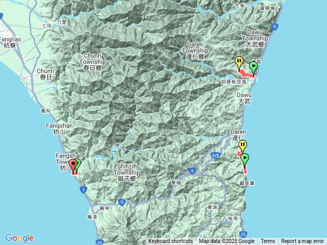 楓溪口山+大鳥萬山