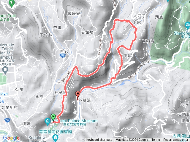 平菁步道 鵝尾山水田