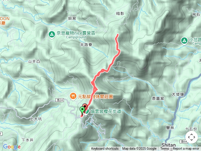 苗栗協雲宮+新石門山+新田山+銃庫山高點峰