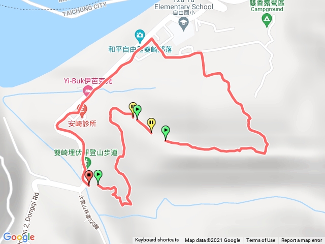 雙崎埋伏坪登山步道