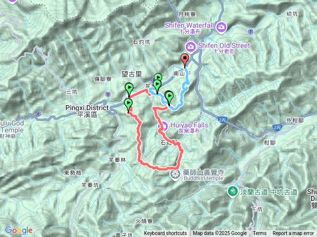 ☆★九華山站-藍鵲峰-平溪子山-畝畝山-灰窯山-石後山-平湖山-平湖尖