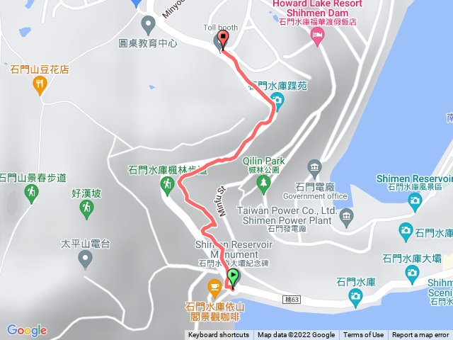 2022.12.24－石門水庫楓林步道