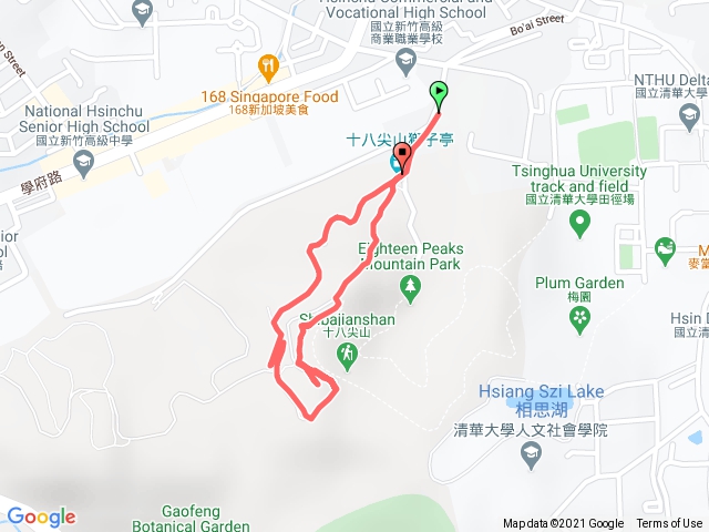 十八尖山繞一下