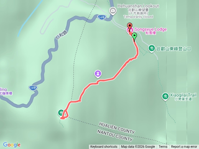 雨中合歡東峰預覽圖