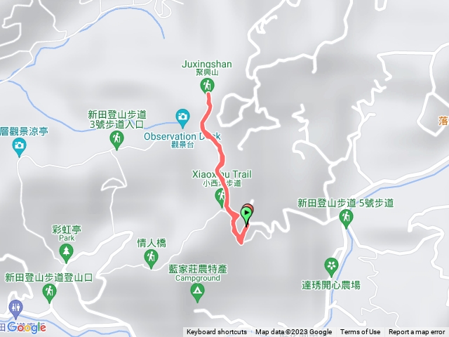 小百岳集起來-聚興山登山步道