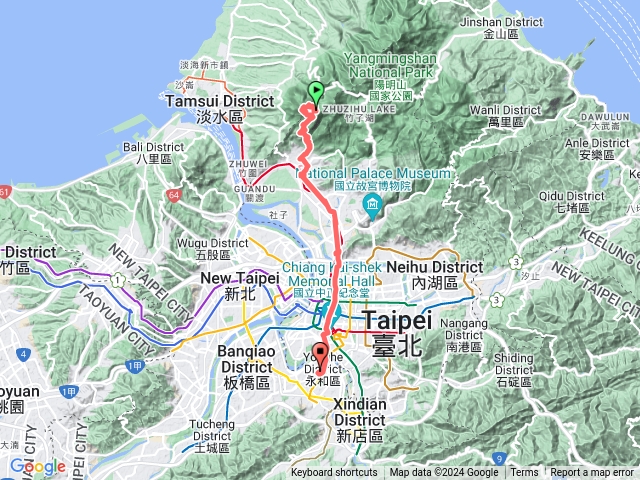 陽明山東西大縱走