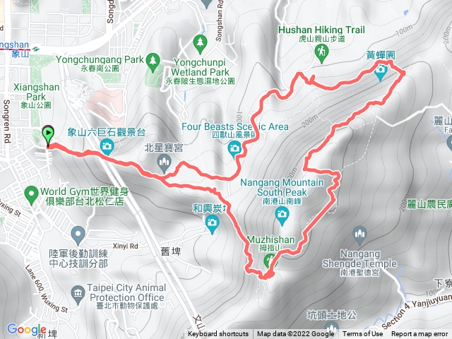 四獸山姆指山九五峰