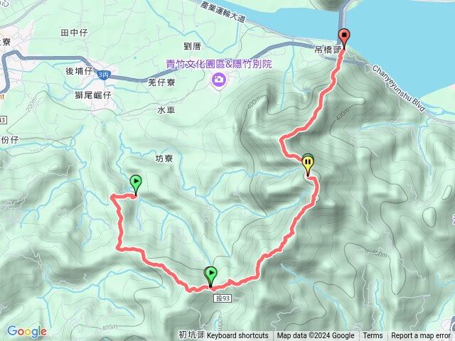 士官長步道.陳東坑山.溪州大山.集集欄河院預覽圖