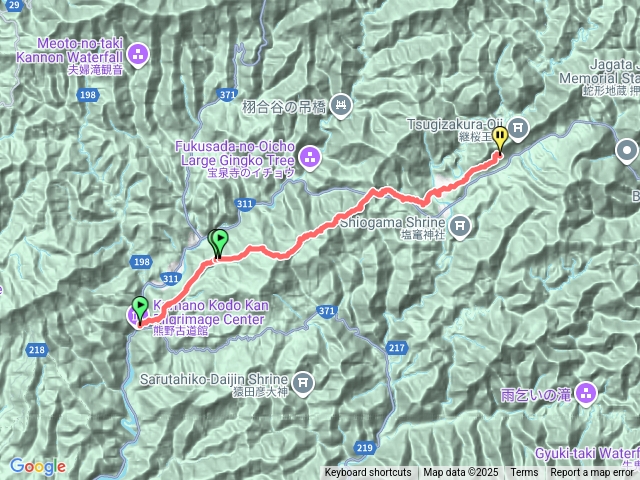 熊野古道中邊路從龍尻到近露王子
