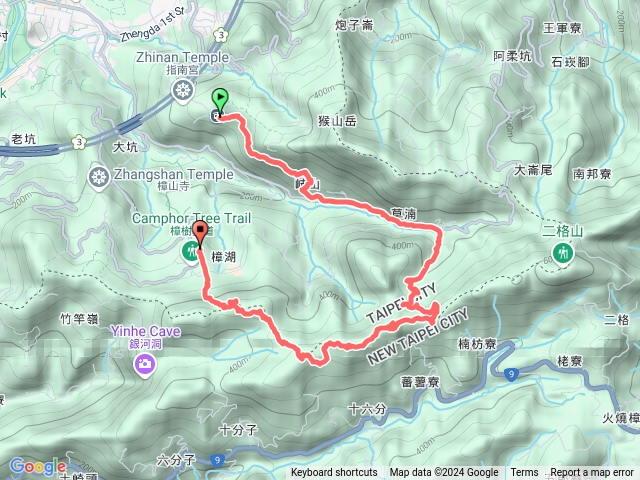 指南宮上二格到貓纜