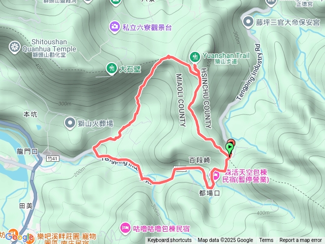 2025.10.08猿山支線、百段崎古道