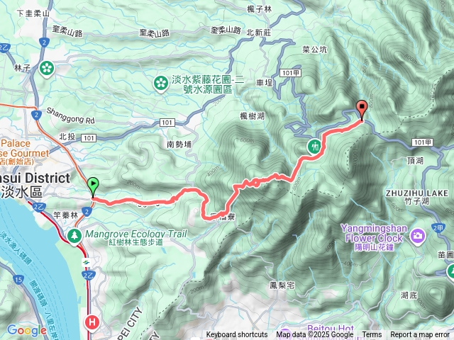 鄧公站-興福寮-向天池-向天山-面天山-二子坪預覽圖