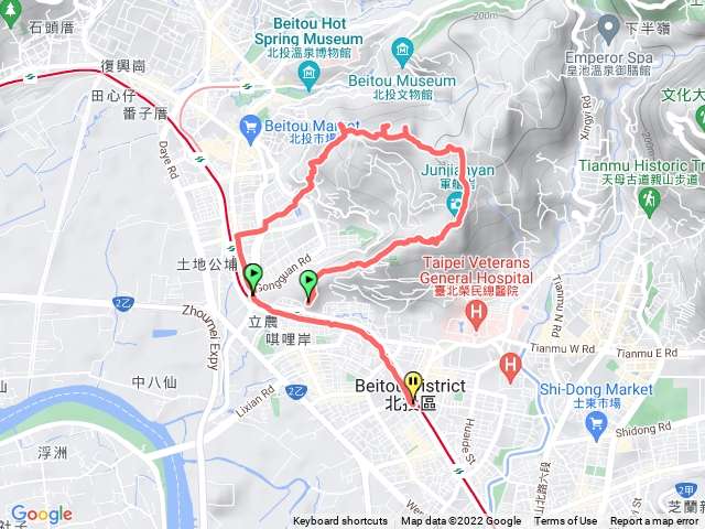 北投小十連峰