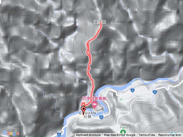 郵局捎來步道波津加山