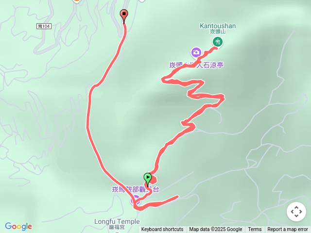 嵌頭山登山步道小百岳攻頂線