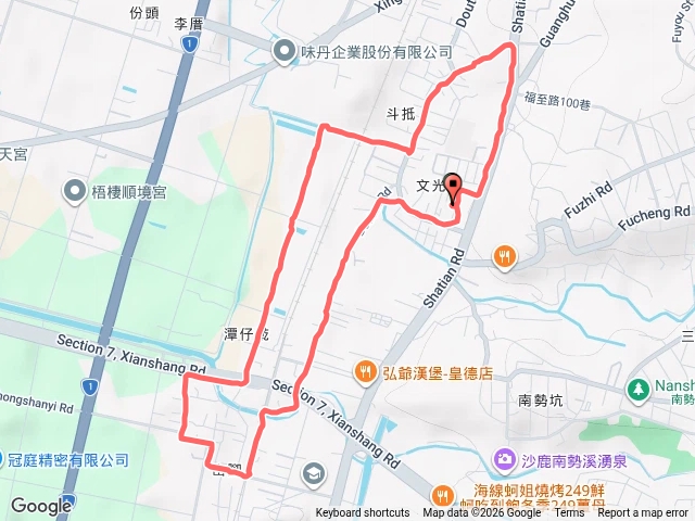 沙鹿產業道路健行
