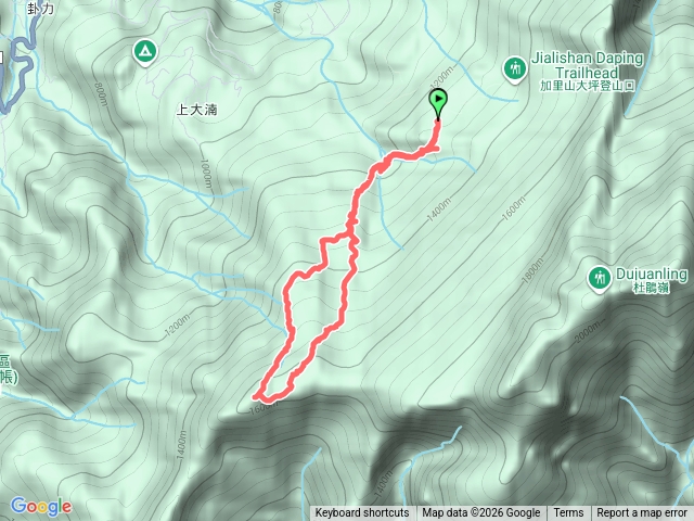 加里山前山隘勇線-騰龍山