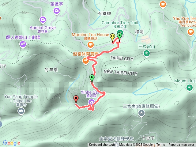 銀河洞越嶺登山步道