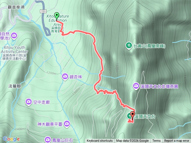 溪頭-賞鳥步道-天文台預覽圖