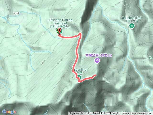 20241110加里山大坪登山口預覽圖