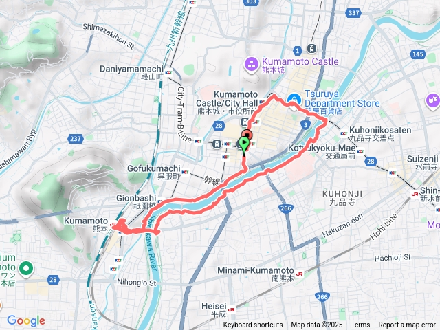 熊本散策（白川河畔）預覽圖