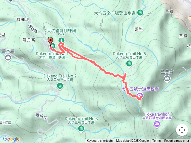 大坑一號到黑松亭