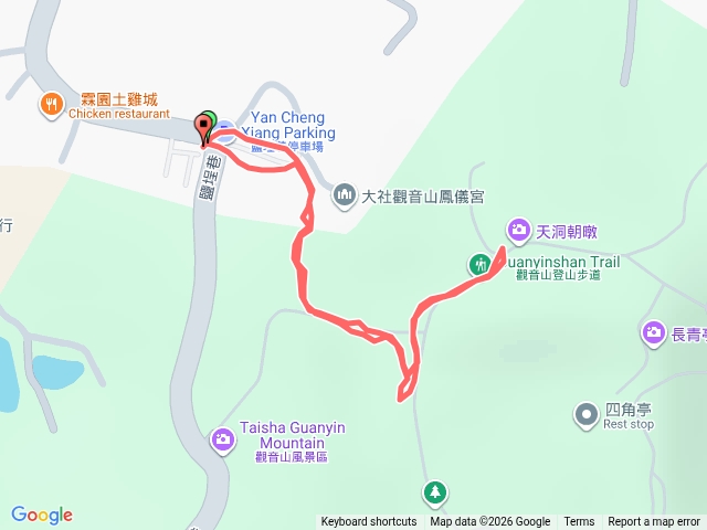 小百岳集起來大社觀音山步道202603271601預覽圖
