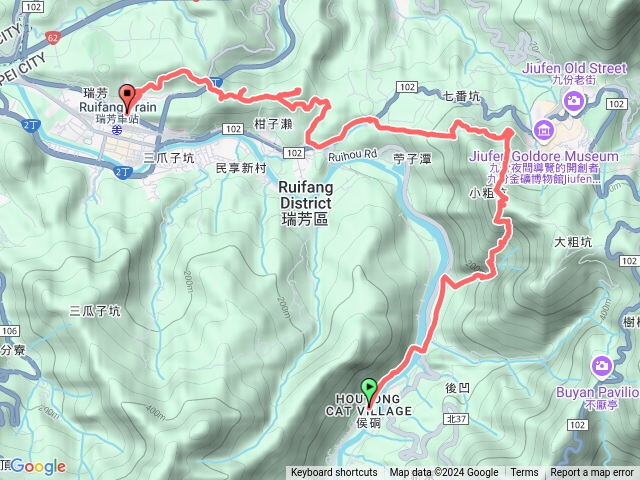 小粗坑古道_小粗坑山_琉榔步道_龍潭山_瑞芳山_秀崎山預覽圖