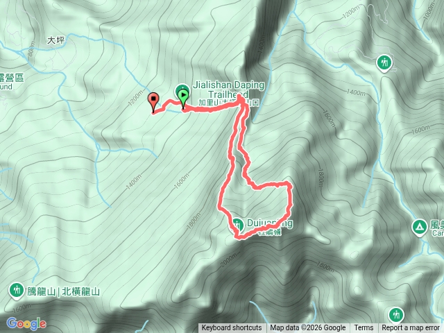 加里山中綫上杜鵑嶺下預覽圖