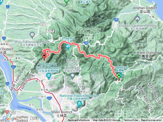 陽明山東西大縱走